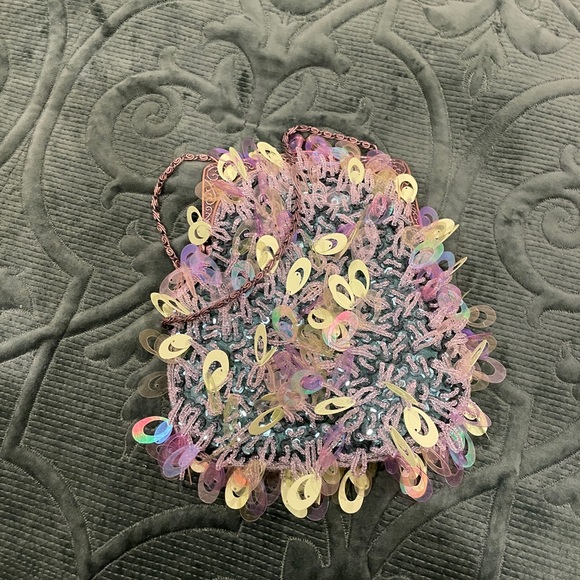 Y2K green beaded purse - Picture 8 of 8